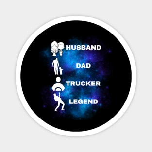 Funny gift for husband, father, driver or legends. Magnet